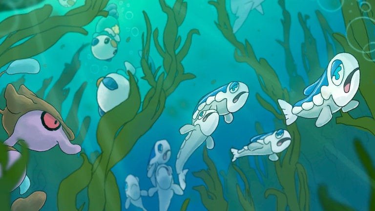 pokemon underwater